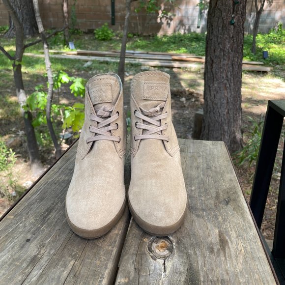 Prada Sport Hidden Wedge Desert Ankle Booties - Picture 6 of 13